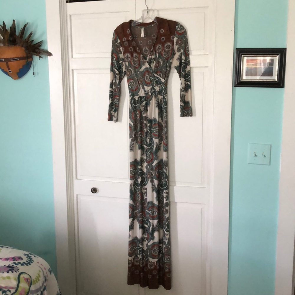 Retro looking Emerald Dress M